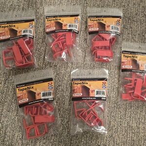 Tapenix - Temporary Plastic Cabinet/ Drawer pulls (Qty.60)